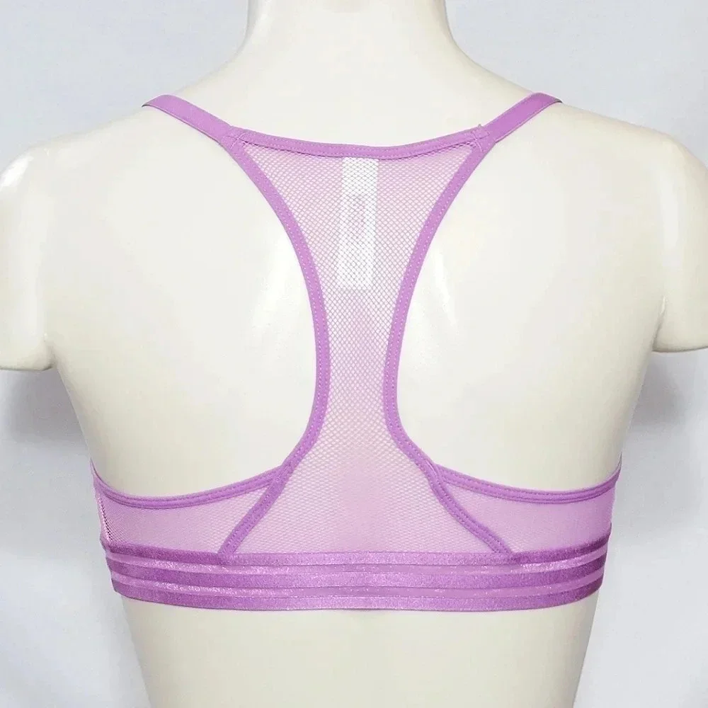 SMALL Xhilaration Sporty Mesh Racer Bralette Vivid Violet  New with Tags‎